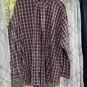 Ralph Lauren Classic Fit Plaid Shirt - Red, Green, Yellow